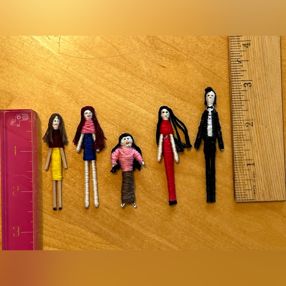 Worry Dolls / Toothpick Dolls / Paperclip Doll - Picture 15 of 15